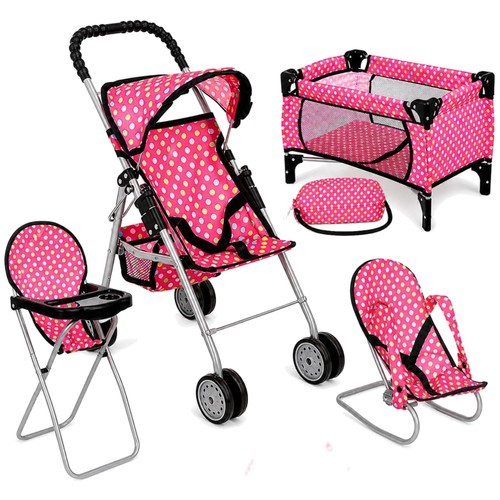 Doll stroller high chair - high,